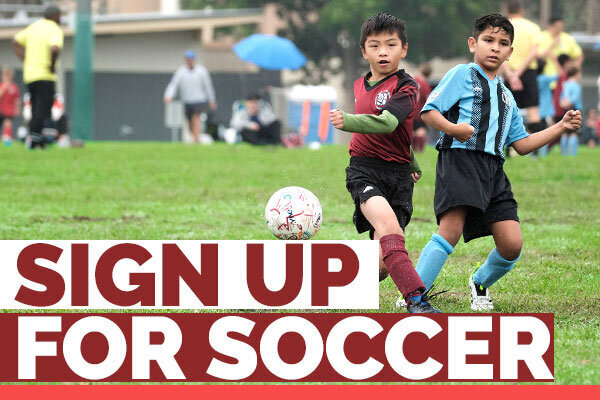 Sign up for Fall Soccer!