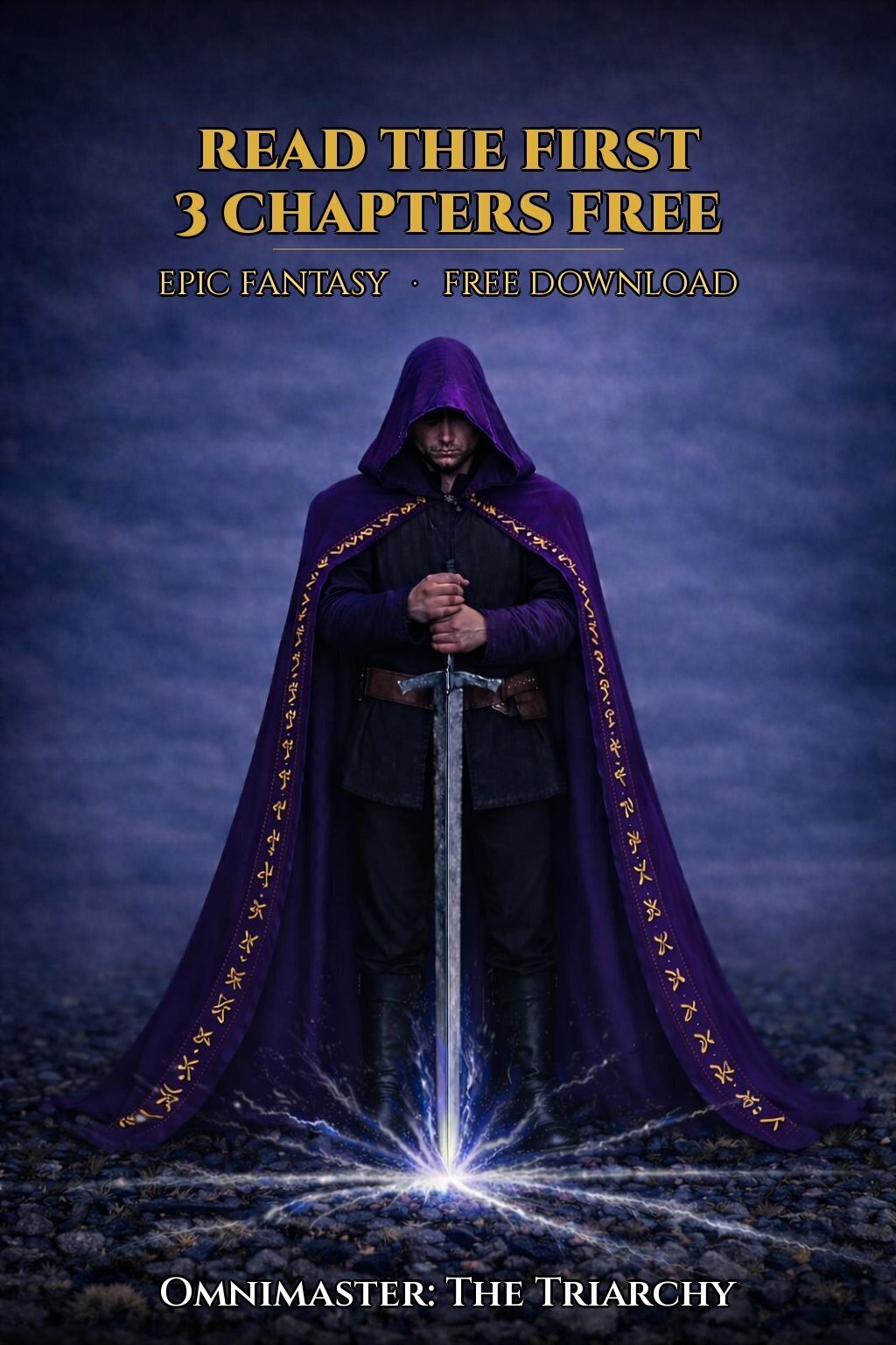 Cover image of the free fantasy story.
