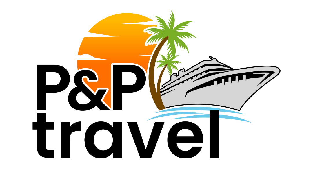 P & P Travel Logo