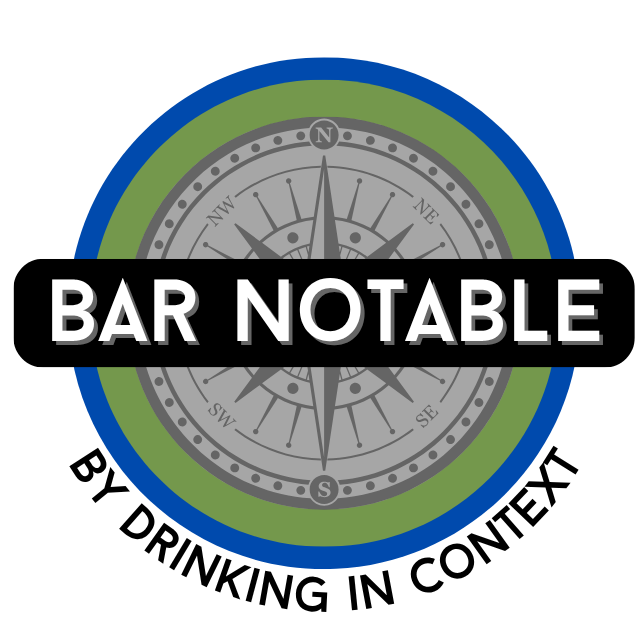 Compass like logo for Bar Notable