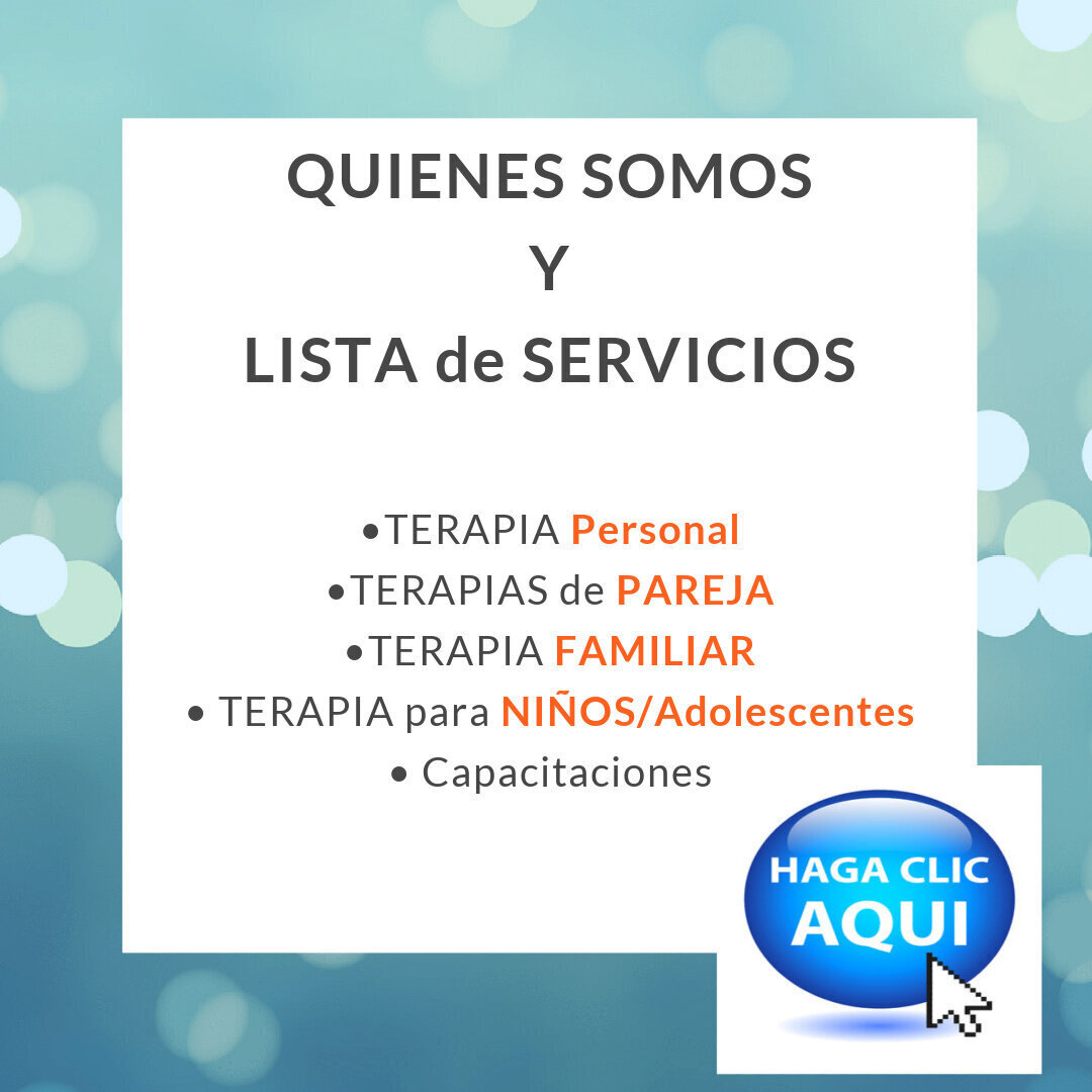 Quienes somos y lista se servicios