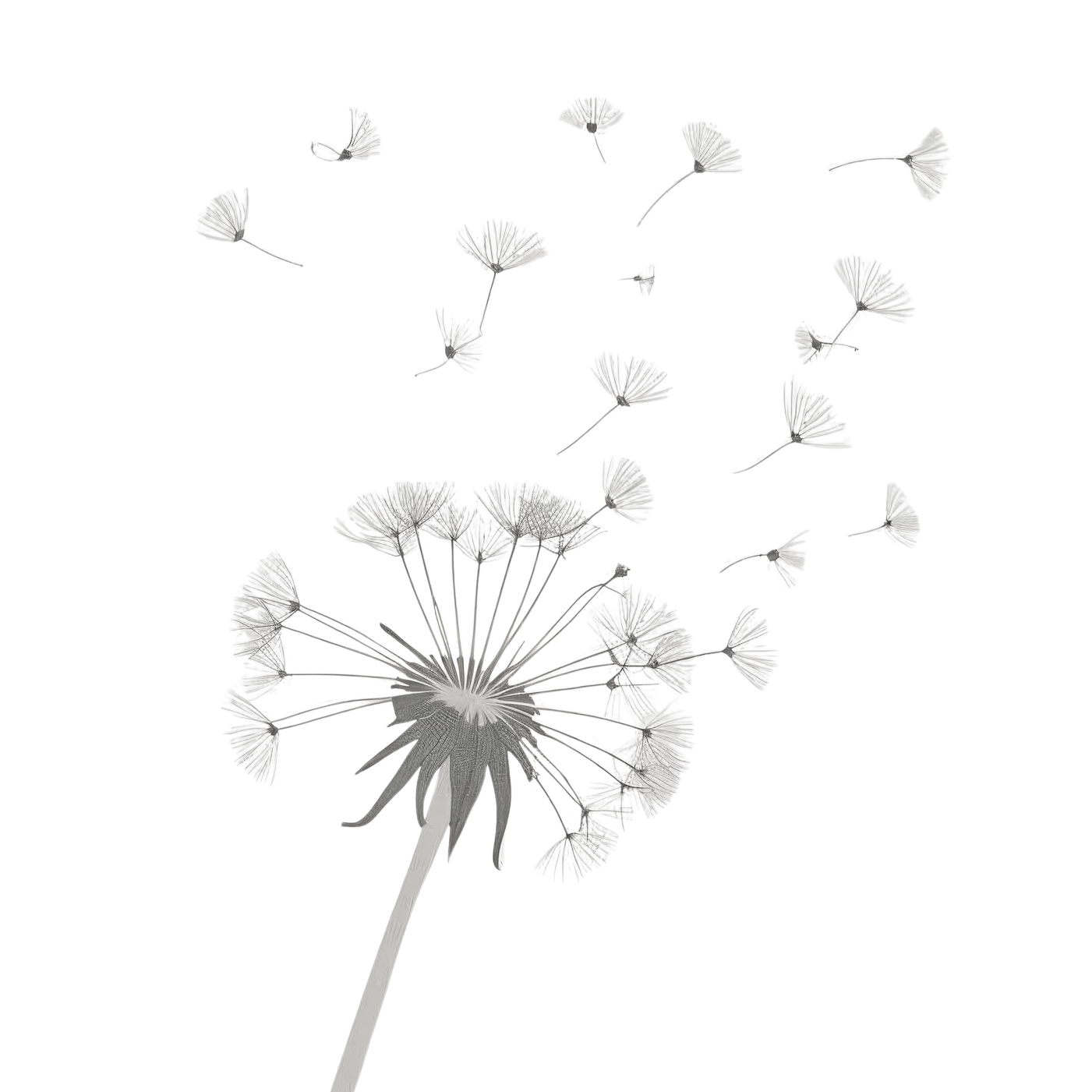 for the trail dandelion logo