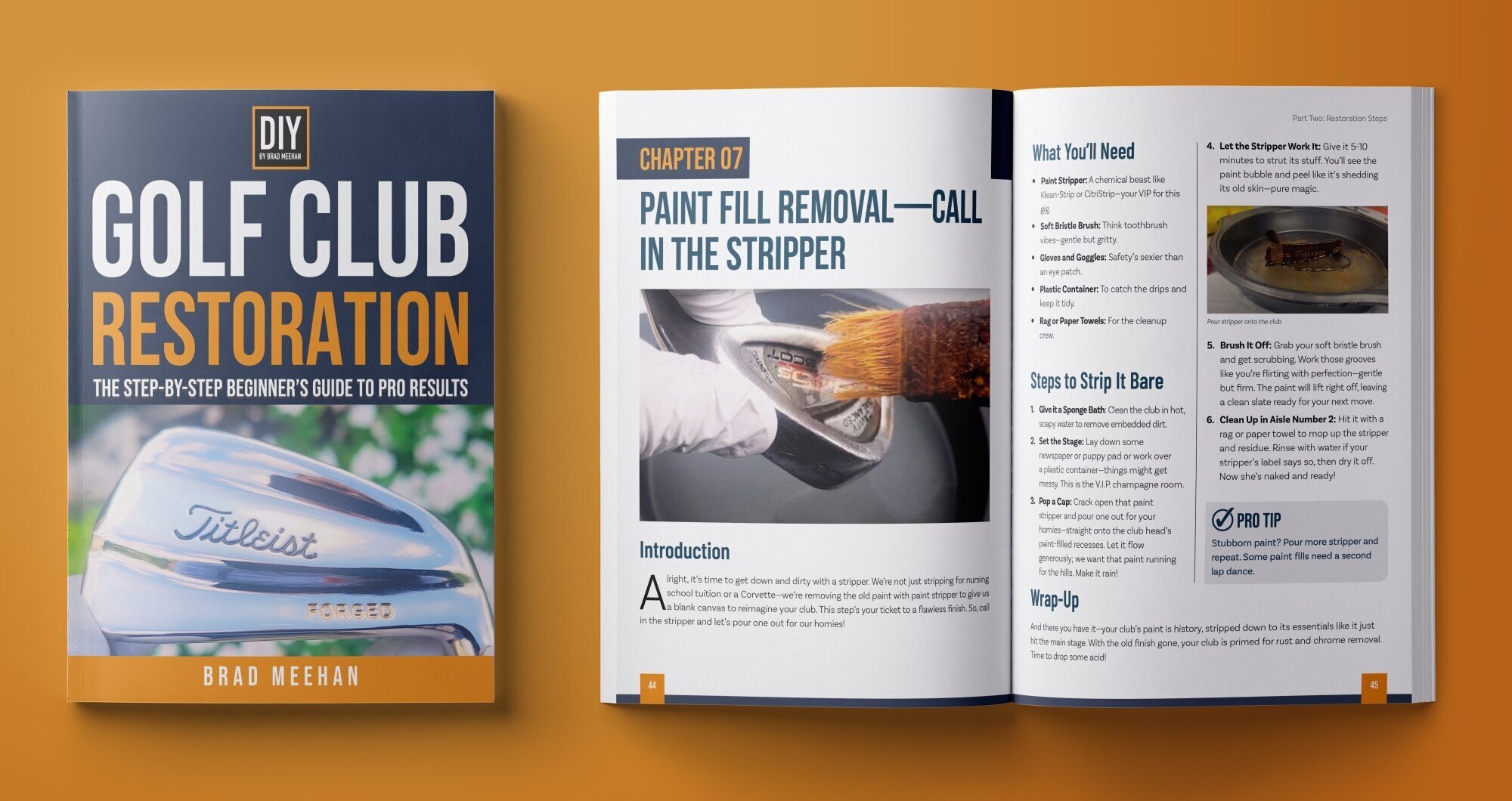 DIY Golf Club Restoration Book