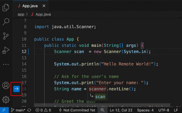 Copilot Next Edit Suggestions in action in VS Code