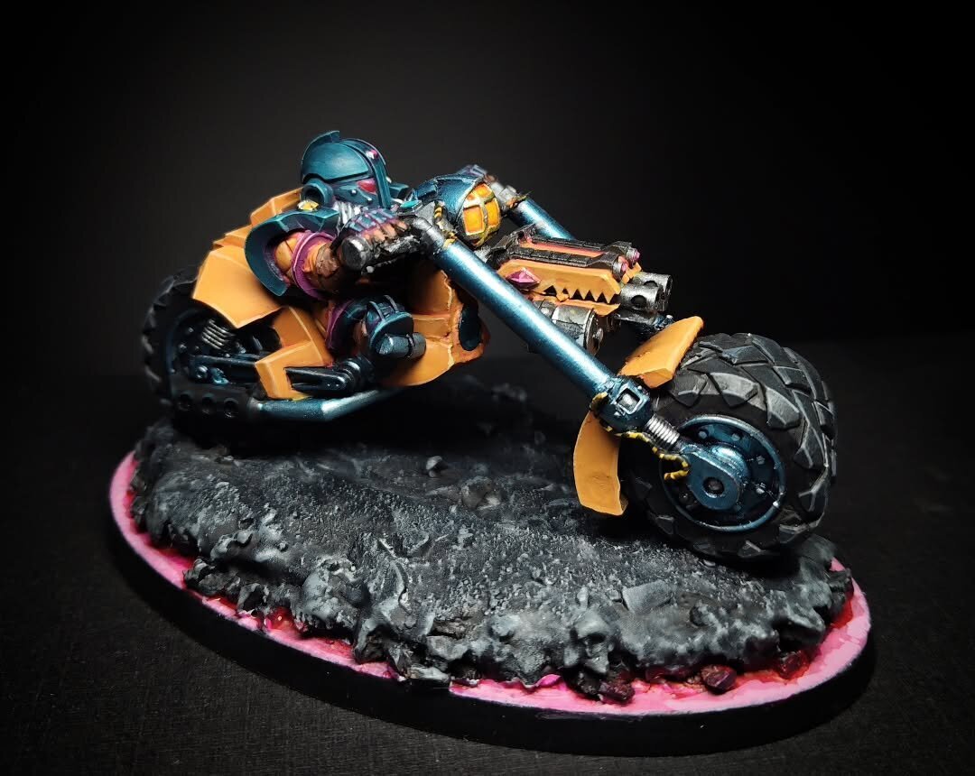 Miguel VT's lovely Space Dwarf Bikers.